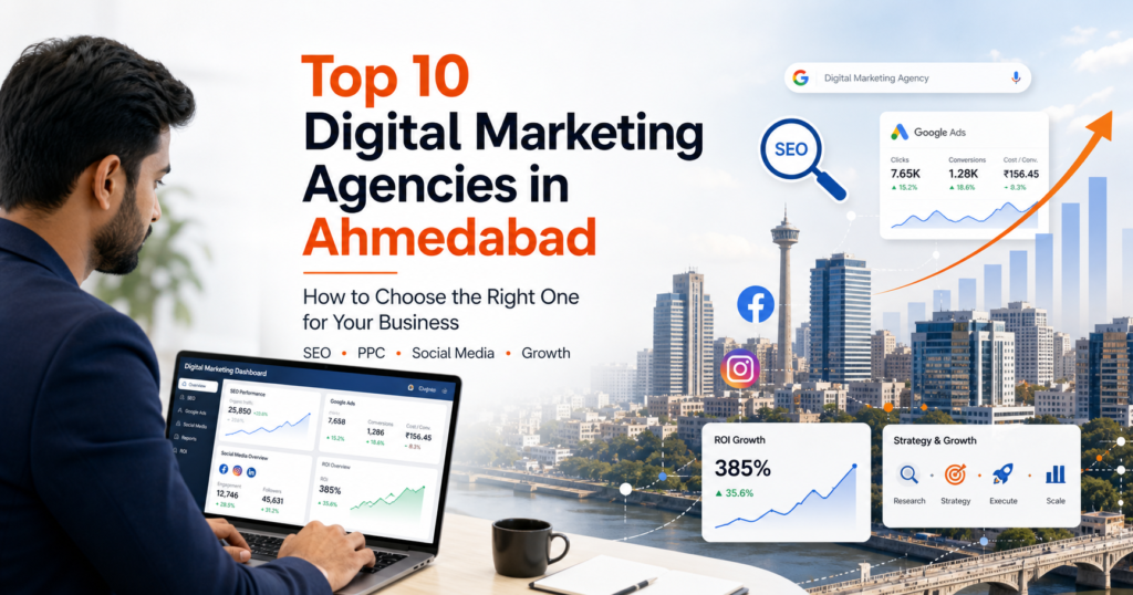top 10 digital marketing agency in Ahmedabad