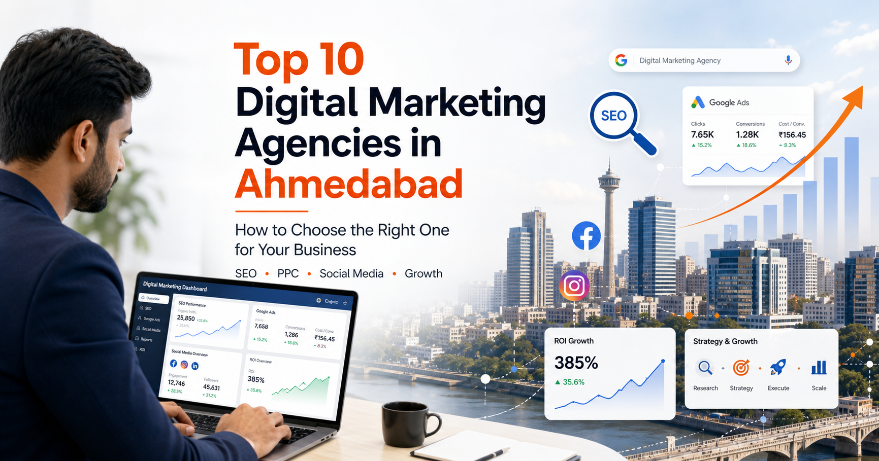 top 10 digital marketing agency in Ahmedabad